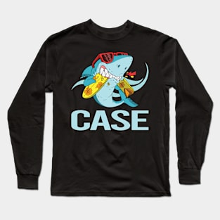 Funny Shark - Case Name Long Sleeve T-Shirt